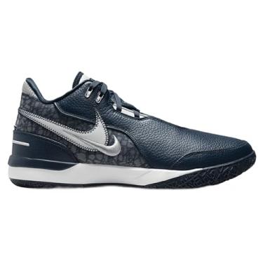 Imagem de Nike Tênis de basquete masculino Lebron NXXT Gen AMPD, Armory Navy Light Silver Sail, 43