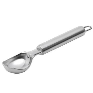 Imagem de Colher de Sorvete em Aço Inox Design Moderno Resistente 20cm - WARI