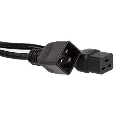 Imagem de Extensão de Cabo de Força IEC C20/C19 - CIRILO CABOS, 3 MT