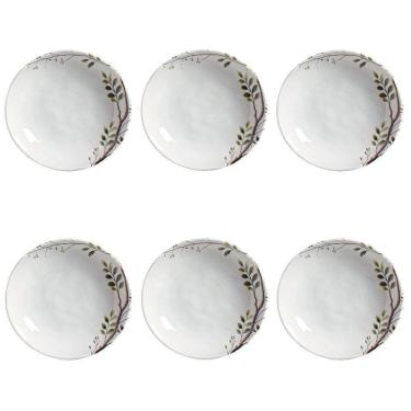 Imagem de Conjunto De Pratos Fundos 06 Peças Bio Birdy Porto