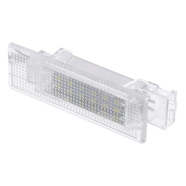 Imagem de A ABSOPRO Lâmpada LED para porta-malas de bagagem de carro 6500K 7L6947101A 3528SMD para VW Golf 2015-2021 para VW Touareg 2004-2017 ABS transparente