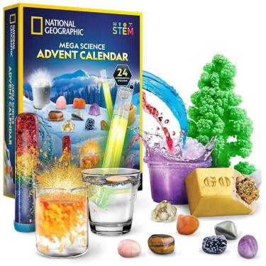Imagem de Calendário do Advento com 24 Experimentos Científicos Coleção NATIONAL GEOGRAPHIC