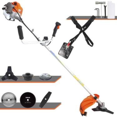 Imagem de Máquina de Corta Grama À Gasolina 2T Vulcan VR430-P 43cc 1,7HP 10000rp