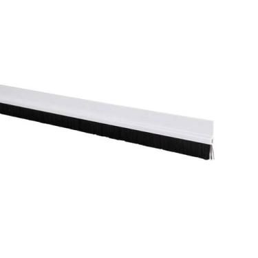 Imagem de Veda Porta Adesivado Pvc Escova Kala 90cm Branco