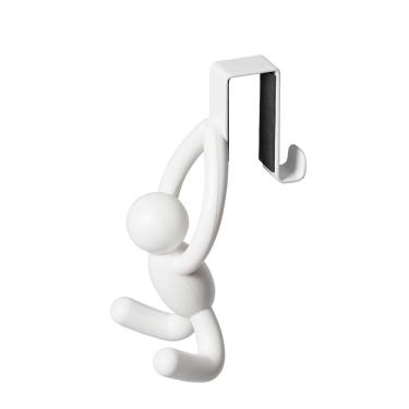 Imagem de Cabideiro de Porta Armario Buddy Branco com 2 Peças Umbra