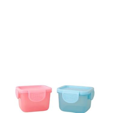 Imagem de Kit 8 Pote Hermético 150 ML De Plástico Para Mantimentos(KIT COM 2 POTES)