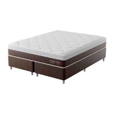 Imagem de Cama Box com Colchão Queen Sigma Flow Anti Stress (23x158x198)