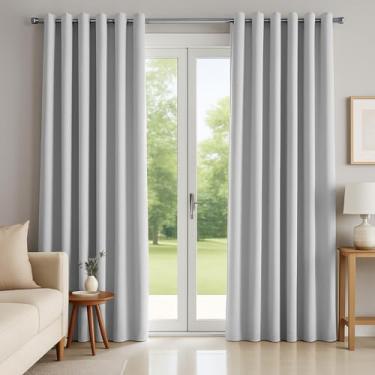 Imagem de Cortina Basic Blackout Tecido Corta Luz 6,00x2,50m para Varão Simples 5m (Branco)