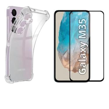 Imagem de Kit Capa Anti Impacto Capinha + Pelicula 3d Para Samsung Galaxy Todos Modelos (Galaxy M35)