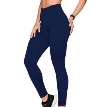 Imagem de Calça Legging Leg Sem Costura Selene Fitness Fit Cintura Alta Compressão-Feminino