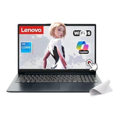 Imagem de Lenovo IdeaPad - Laptop com tela sensível ao toque Full HD 1080p de 15,6 polegadas - Intel Core i5-1335U Copilot no Windows 11 Pro - Webcam - Wi-Fi 6 - com mouse pad (16 GB de RAM | SSD PCIe de 1 TB +