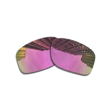 Imagem de Wetnenss Lentes de substituição polarizadas para óculos de sol Oakley Valve New 2014 OO9236/polarizadas de 1,5 mm/fácil de instalar (rosa)