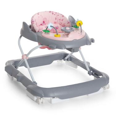 Imagem de Andador Infantil Torino com Bandeja Brinquedo Galzerano Rosa