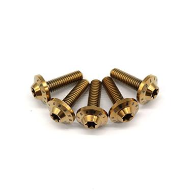 Imagem de Parafusos de montagem do rotor de disco de freio dianteiro Arashi para Yamaha WR125 98-22, YZ125 98-22, WR250 98-07, WR250F 01-22, YZ250 94-22, YZ250F 01-22, YZ250FX 18-22 Torx cônico de titânio