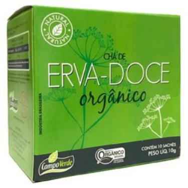 Imagem de Chá De Erva-doce Orgânico (10 Sachês) Campo Verde