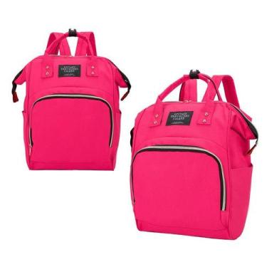 Imagem de Mochila Mala Bolsa Maternidade Multiuso Multifuncional Mamadeira - Mun