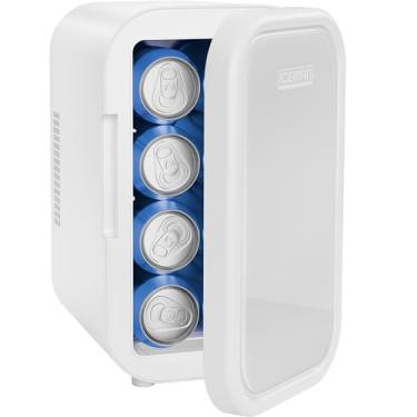 Imagem de Iceman Mini frigorífico pessoal, plástico, branco
