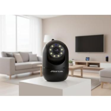 Imagem de Câmera Babá Eletrônica Wi-Fi com Microfone, Visão Noturna e Detecção de Movimento – Monitoramento Inteligente de Bebês e Pets. (Bivolt)