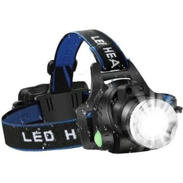 Imagem de Lanterna De Cabeça T6 Led Cree Tatica Zoom +