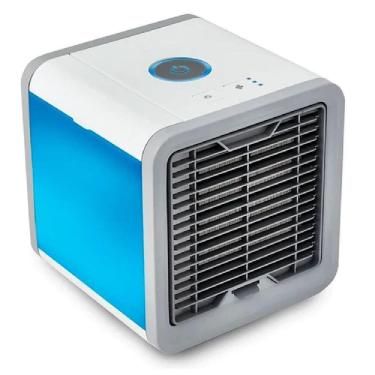 Imagem de Ar Condicionado Portatil Umidificador Ar Mini Purificador Ventilador Portatil Mesa Luminaria Led