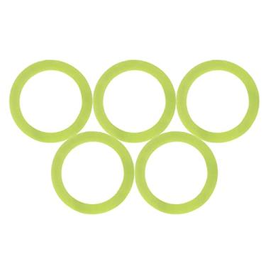 Imagem de 5 peças de crachá para máquina de crachá de gaxeta de plástico combinando ferramenta auxiliar espaçador para fazer emblemas (37 mm)