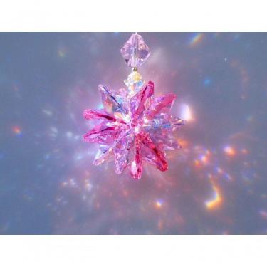 Imagem de Cristal Retrovisor De Carro - Cor Rosa