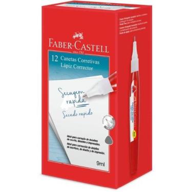 Imagem de Caneta Corretiva 9ML Ponta Metalica DP.C/12 - FABER-CASTELL