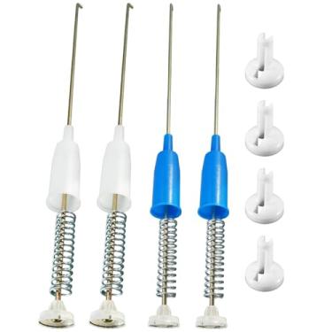 Imagem de Kit de haste de suspensão de arruela adequado para máquina de lavar Frigidaire FFTW4120SW FFTW4120SW1 FFTW4120SW0 Substitui 5304511328 5304511329 4584271 AP6261615 EAP12176453 PS1217771 6453