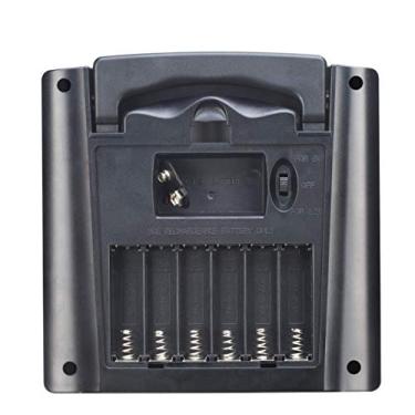 Imagem de Carregador solar de pilhas recarregáveis AA e AAA para bateria de 1,2 V NiMH NiCD e 9 V com painel solar de 2 W, suporte portátil