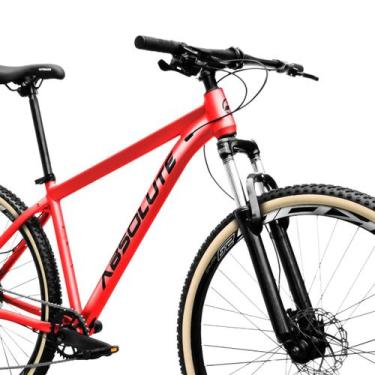 Imagem de Bicicleta Aro 29 Absolute Nero 5 Cassete 12v Freio Disco, Vermelho, 15