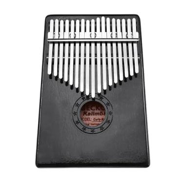 Imagem de Piano de polegar kalimba de 17 teclas para iniciantes kalimba profissional