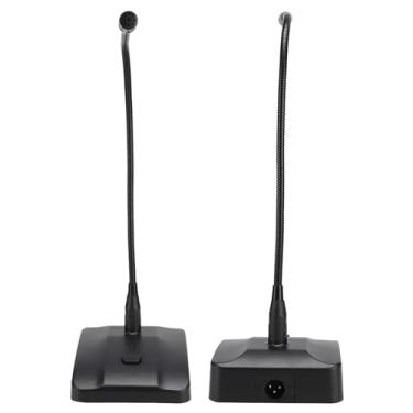 Imagem de Luqeeg Microfone de Mesa, Microfone Capacitivo Tipo Pescoço de Ganso Com Fio, para Fala para Conferência