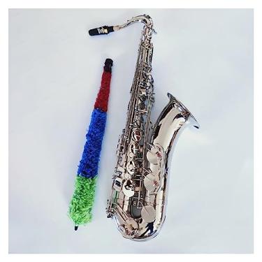Imagem de Saxofone tenor B-Flat Instrumento musical profissional com saxofone tenor com estojo