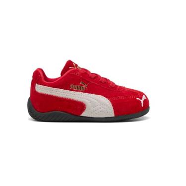 Imagem de Puma Tênis feminino Speedcat com fecho alternativo (infantil), Para todos os tempos, vermelho/branco, 21