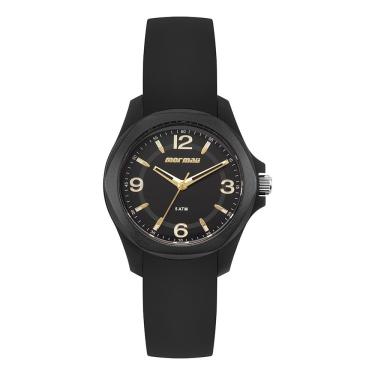 Imagem de Relógio Mormaii Feminino Analógico Dourado Preto Mo2036jh-8p