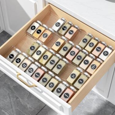 Imagem de Organizador de Cajón para Especias MIUKAA Acrílico Transparente de 4 N