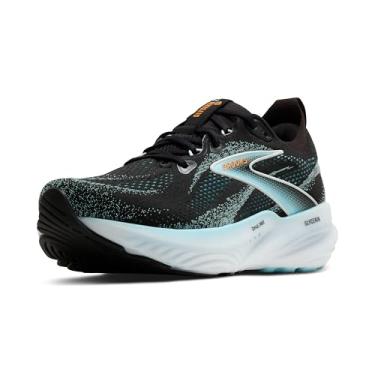 Imagem de Brooks Tênis de corrida masculino Glycerin 22 Neutral, Preto/atomizador/laranja brilhante, 41 BR