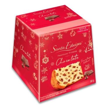 Imagem de Mini Panettone Gotas de Chocolate Santa Edwiges 80g - 2157, Santa Edwi