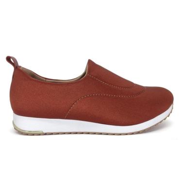 Imagem de Tênis Usaflex Feminino Elastano Calce Fácil UD2100-Feminino