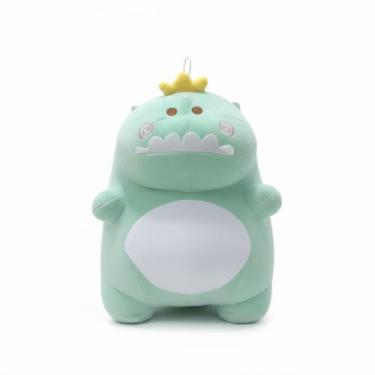 Imagem de Pelúcia Dinossauro 30cm Antialérgico Super Macio  Lavável com Zíper - 