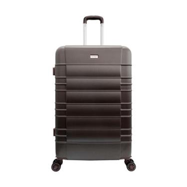 Imagem de Mala de Viagem Expansiva Rigida Roda Dupla 360  Cadeado Aviao Embarque