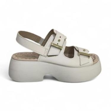 Imagem de Sandalia Papete Feminina Modare Conforto 7210.208 Branco Off 39-Feminino