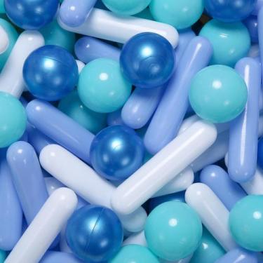 Imagem de Ball Pit Balls STARBOLO 120 unidades de plástico à prova de esmagament