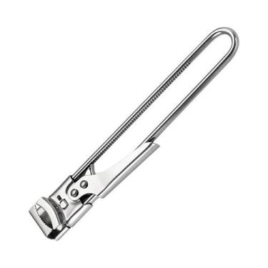 Imagem de Abridor De Garrafa E Lata Ajustável Em Aço Inoxidável De Alta Resistên