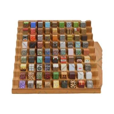 Imagem de Blocos De Construção Magnéticos Brinquedo Montessori STEM Para Criança