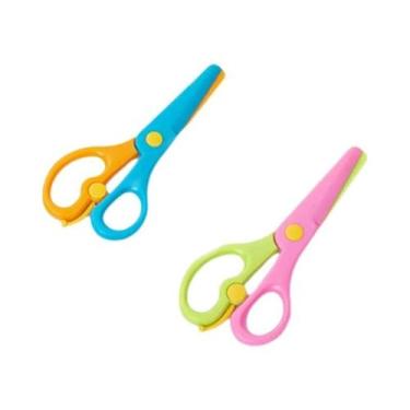 Imagem de Conjunto De Tesouras De Segurança Para Crianças De Pré-escola E Jardim