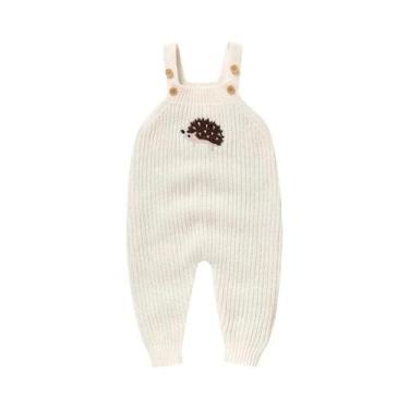 Imagem de Macacão De Malha Unissex Para Bebês Meninas E Meninos, Macacão Sem Man