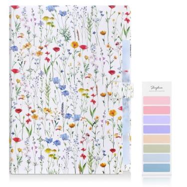 Imagem de SKYDUE Pasta de arquivo expansível com 5 bolsos, organizador de arquivos sanfonados, organizador portátil de documentos de recibos, pasta de arquivamento tamanho carta material de escritório escolar