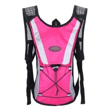 Imagem de Mochila de Hidratação Esportiva 2 Litros com Refil Bolsa d'Água Impermeável para Corrida Ciclismo Trilha Caminhada Bike Leve Compacta com Tubo de Sucção e Compartimento para Acessórios