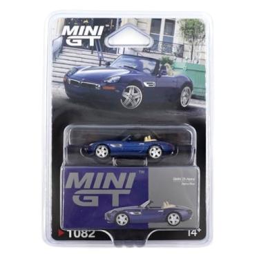 Imagem de Diecast Model Car Compatible with Mini GT 1:64 BMW Z8 Alpina Alpine Blue Limited Edition MGT01082